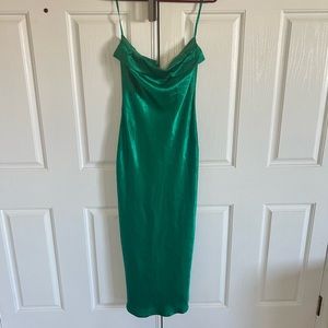 Runaway the Label Leila Emerald Green Dress